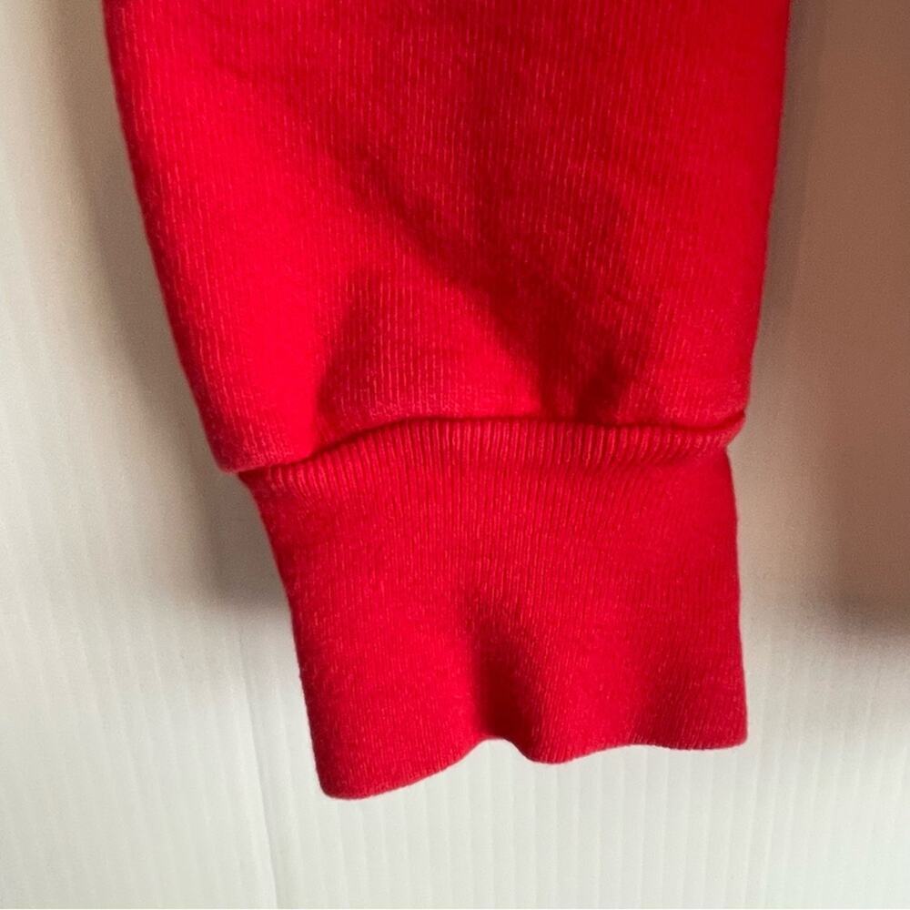 Vintage Nebraska Huskers Crewneck Sweatshirt Xl Fruit Of The Loom Brand Red — image 4 of 7